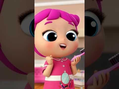 Jill Opens the Beauty Salon 🪞| Little Angel And Friends Kid Songs