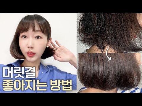 0원으로 머릿결 좋아지는 방법🧖🏻‍♀️ 하루 만에 성공! (ft. 변화 인증 ⭕️)