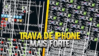 🍏☠️A MELHOR TRAVA DE IPHONE MAIS FORTE QUE EXISTE OS IPHONES NÃO TEM PRA ONDE FUGIR-TRAVA DE IPHONE!