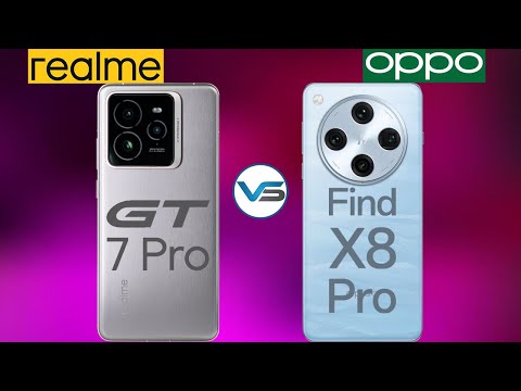 Realme GT7 Pro 5G VS OPPO Find X8 Pro 5G | OPPO Find X8 Pro 5G VS Realme GT7 Pro 5G