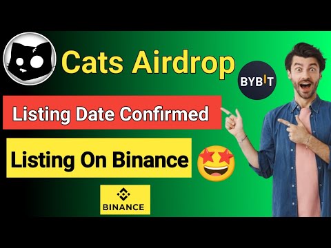 Cats airdrop listing update || Cats airdrop new update today || Cats airdrop telegram