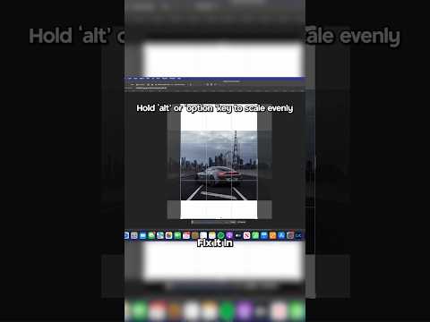 How To Extend Any Image Using Generative Fill - POV Car Photography Tutorial (Adobe Photoshop)