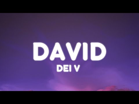 Dei V - DAVID (Letra/Lyrics)