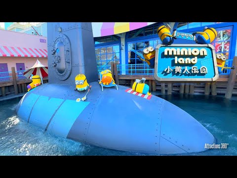 World’s LARGEST MINION Land at Universal Studios Beijing | Minion Themed Land Tour 2024