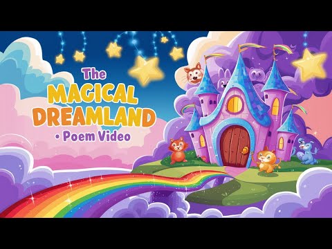 A Magical Dreamland: Enchanting Fairy Tale Poem for Kids.Poem for kids.