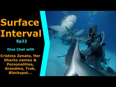 LOVE SHARKS Cristina Zenato Joins us on Surface Interval 22, Cave Diver, Explorer & Educator