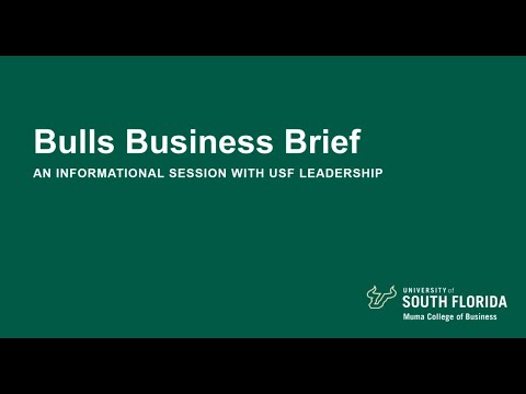 Bulls Business Brief Recording 9/30/20