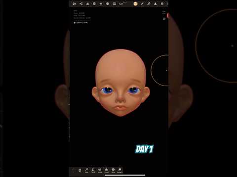 I am starting a 100 day sculpting challenge where I sculpt every day! This is day 1.