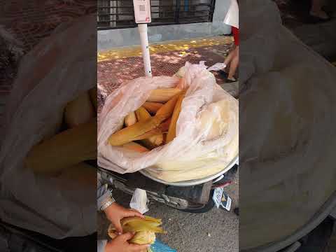 Corns street food #shorts #short #streetfoodaroundtheworld