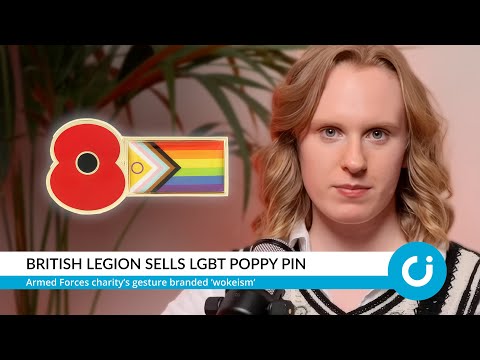 British Legion sells LGBT poppy pin