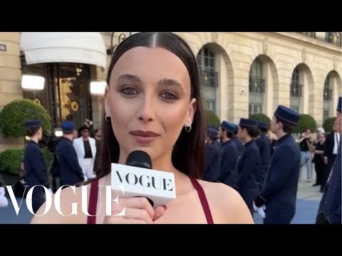 Emma Chamberlain's Rick Owens Vogue World Ensemble