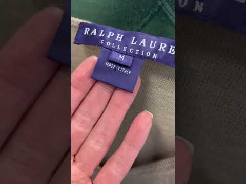 Ralph Lauren Purple Label is Money