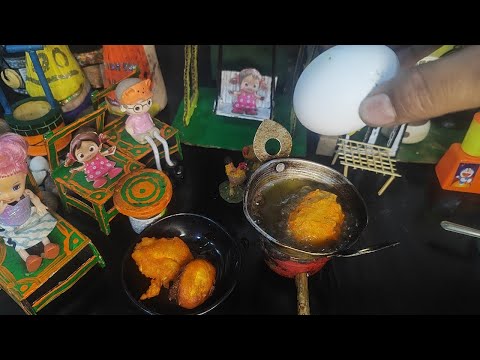 Miniature Potato Egg Scotch|Mini Food|How To Make Scotch Egg|Anda Pakoda|#scotcheggs