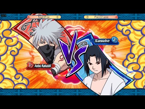 Naruto Clash of Ninja Revolution 3 Netplay 322 - NightFox vs PainShane