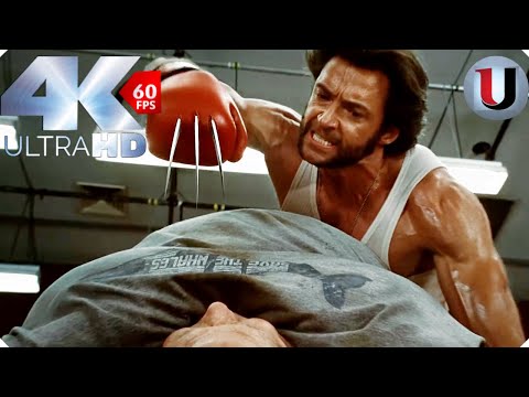 Wolverine vs Blob - X Men Origins: Wolverine 2009 - MOVIE CLIP (4K)