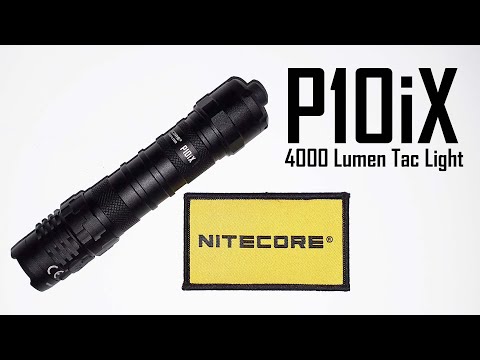 Nitecore P10iX - 4000 Lumen Tactical Flashlight