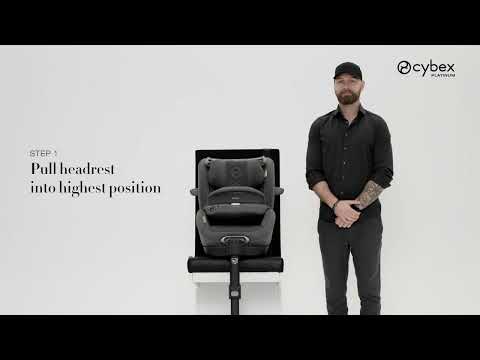 How to Fold in the Linear Side-impact Protection (L.S.P.)  I Anoris T2 i-Size Car Seat  I CYBEX