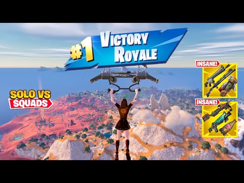 107 Kill Solo Vs Squads Wins Full Gameplay (Fortnite Season 3 Ps4 Controller)