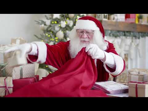 Santa Packing Gifts | Copyright Free Video Footage