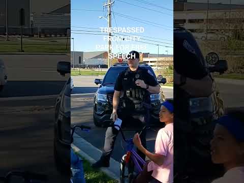 TYRANT COPS VIOLATES KIDS RIGHTS #copwatch #filmthepolice #freedomofspeach