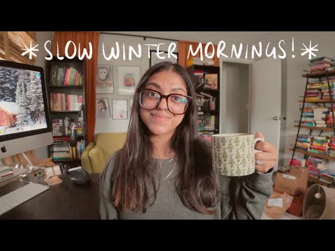 WINTER SLOW MORNING ROUTINE | ideas for a cozy slow morning ❄️