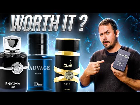 Lattafa Asad vs Fragrance World Enigma Une - Which Sauvage Elixir Clone Should You Buy?