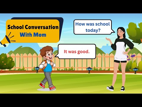 After School Chat: Simple Conversations Between Mom and Son