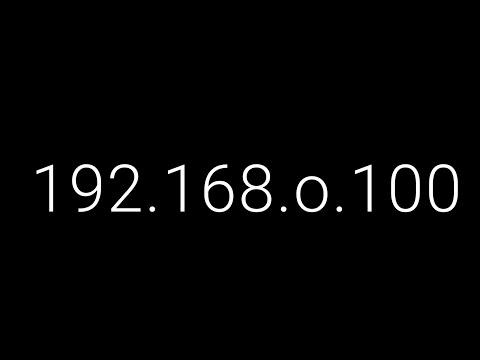 192.168.o.100