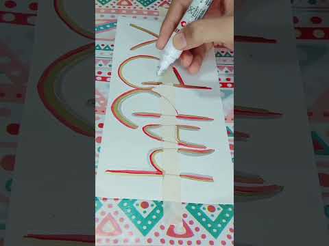 Happy birthday 📝#writing#youtubeshorts#craft#wordings#drwaingtutorial #craftypandashorts