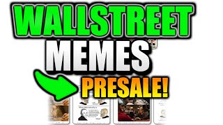 WALLSTREET MEMES TOKEN! - Wall Street Memes is Tokenising the Movement! PRESALE!