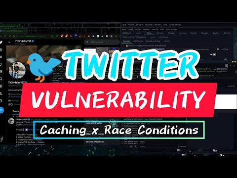 Twitter Vulnerability : Burp Suite Caching x Race Conditions | #burpsuite #bugbounty