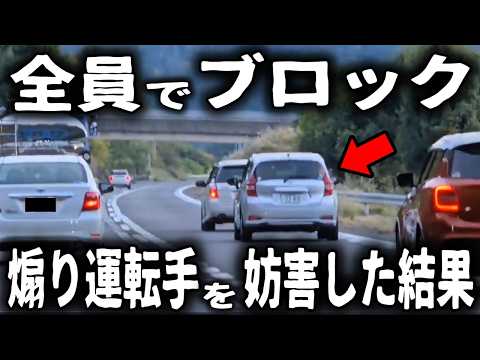 【ドラレコ】煽り運転手をみんなで妨害した結果【ゆっくり解説】