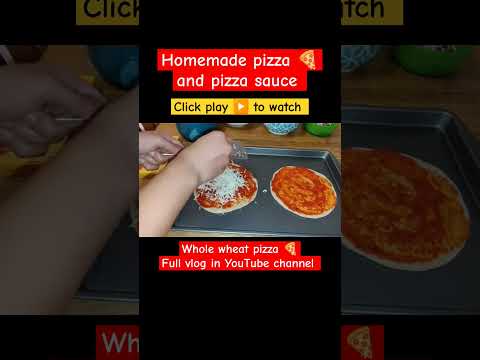 #pizza #pizzasauce #wholewheatpizza #food #homemaking #minivlog #shorts #viral