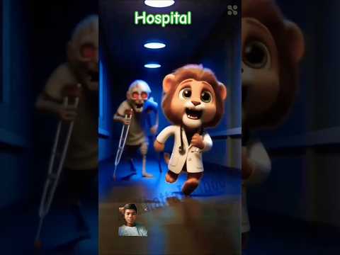 sheru the lion saw#a#horror#incidente#in#hospital# sheru बिल्ली अस्पताल मुझे देखा भूत#shorts