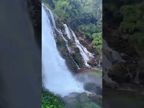 The best waterfall in Doi Inthanon National Park, Thailand