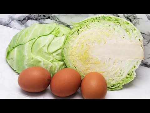 Беру КАПУСТУ и ЯЙЦА! Все просто и вкусно - хоть на завтрак, хоть на ужин