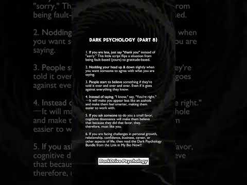 Dark Psychology  #manipulation #psychology