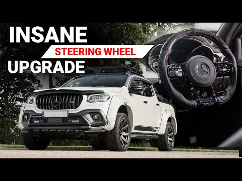 Custom Steering Wheel Upgrade: Transform Your Mercedes X-Class Brabus