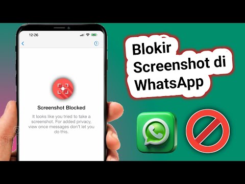 Bagaimana agar profil WA tidak bisa di-screenshot?