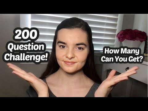 ASMR Whispering 200 General Knowledge Trivia Questions