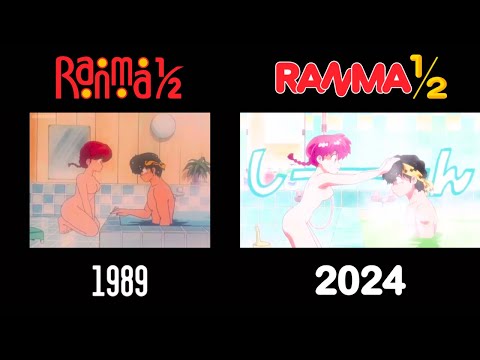 Ranma ½ Anime Episode 5: 1989 VS. 2024 side-by-side @eganimation442