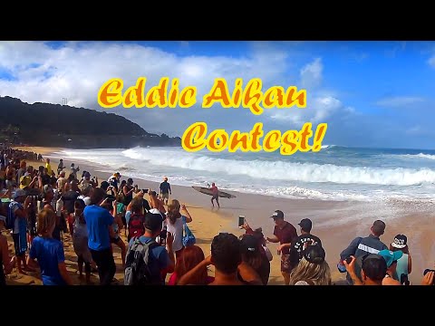 Eddie Aikau Surf Contest 2016 - HD - Oahu, Hawaii