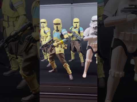 HOT TOYS STAR WARS STORMTROOPER DISPLAY #shorts #hottoys #starwars #actionfigures #stormtrooper