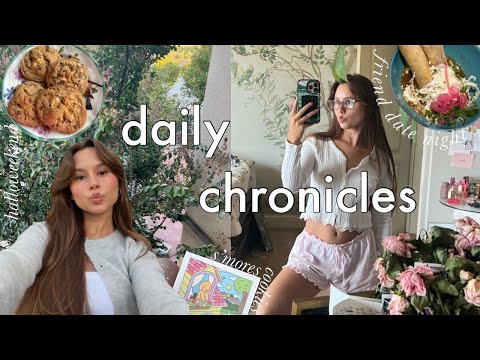 daily chronicles: Halloweekend👻baking cookies🍪friend date night🥂fall haul (cupshe)