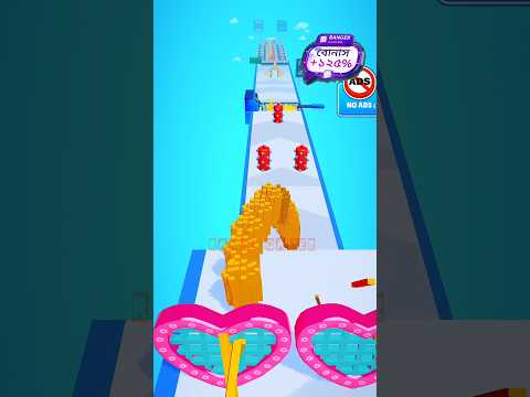 Potato chips run mobile funny gameplay 134 | Ranel Gamer #gaming #potatorun #shorts