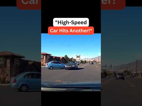 "High-speed car hits another at full force 🚗💥 Be proof ready with Woodman Dashcam.