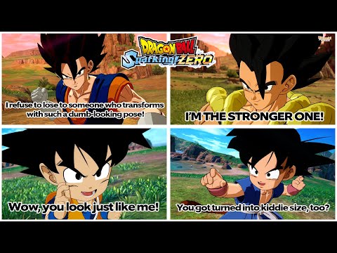 DBZ Characters Meet Their ALTERNATE/Future Selves - DRAGON BALL: Sparking! ZERO