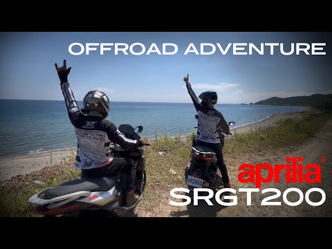 APRILIA SRGT200 | Offroad Weekend in Laiya-Lobo Batangas