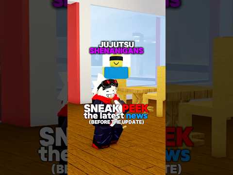 LATEST NEWS !! #jujutsushenanigans #roblox #foryou #shenanigans #jjk #jjs #anime #nanami #mahito