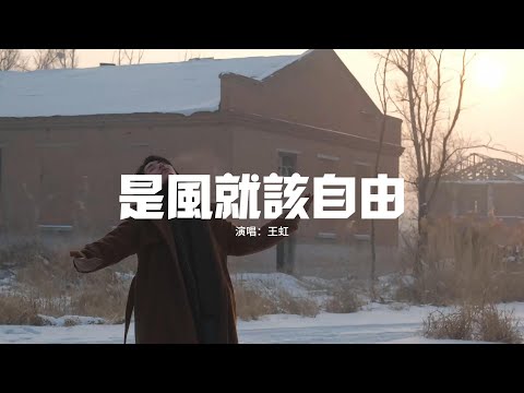 王虹 - 是風就該自由『是風就該自由 何必為誰而停留，心若是無所求 人生無憂也無愁，斟滿自由的酒 來他個一醉方休，迎着風向前走 不必貪戀誰溫柔。』【動態歌詞MV】